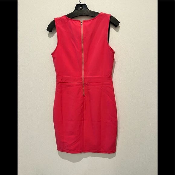 Anthropologie grifflin paris Fuchsia and Black Mini Dress Size M - Picture 2 of 4